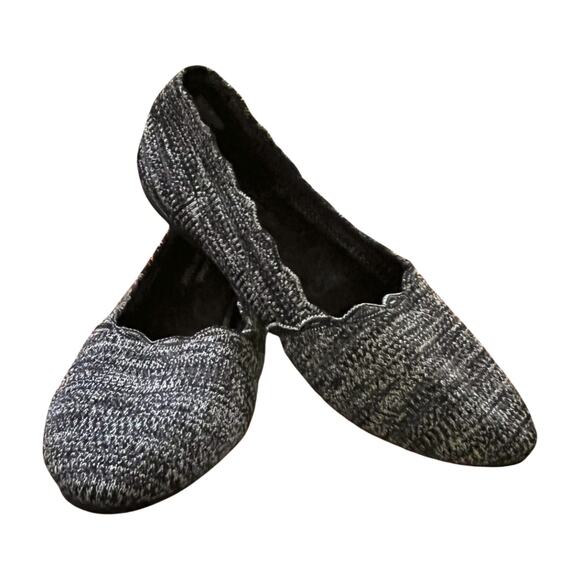 Skechers Cleo Stretch Fit Flats Air Cooled Memory Foam Knit Size 8 Comfort Shoes - Picture 2 of 8